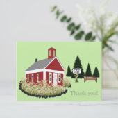 Met vriendelijke groet! Kaart voor schoolleraar di (Staand voorkant)