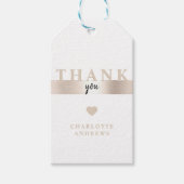 Met vriendelijke groet! Moderne Labels met Salon G Cadeaulabel (Voorkant)