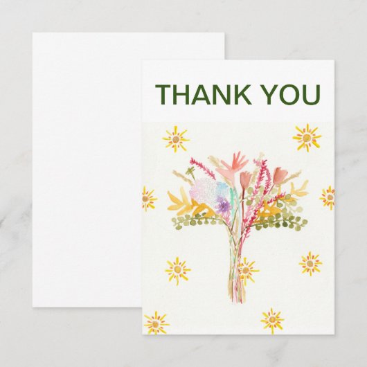 Met vriendelijke groet! Wenskaart. Kaart (Voorkant / Achterkant)