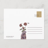 Met vriendelijke groet Woodchuck -stijl Briefkaart (Achterkant)