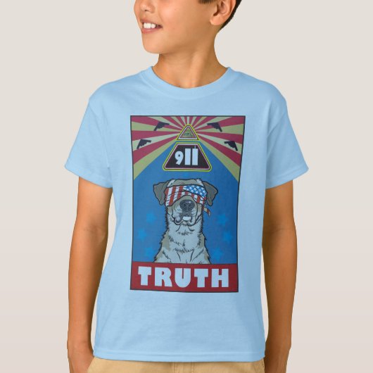 "Met vrijheid en gerechtigheid voor iedereen" Kind T-shirt (Voorkant)