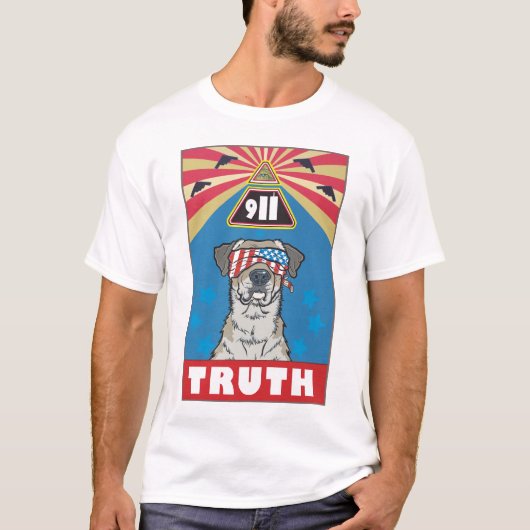 "Met vrijheid en gerechtigheid voor iedereen" Zwar T-shirt (Voorkant)