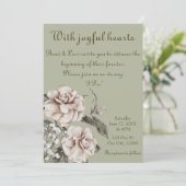 Met vrolijke harten kaart (Staand voorkant)