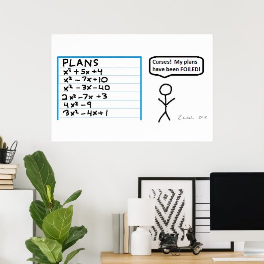 Met vuil. poster (Thuiskantoor)