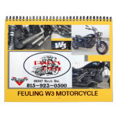 Met W3-motorkalender 2016 Kalender (Hoes)