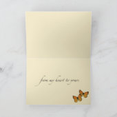 Met warme gedachten kaart (Binnen)