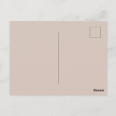 Met Warmtemietend Briefkaart (Achterkant)