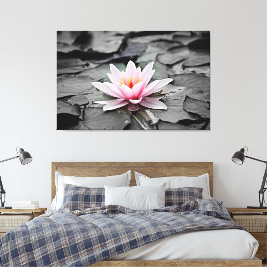 met water omwikkeld canvas (Insitu (Slaapkamer))
