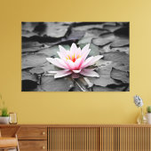 met water omwikkeld canvas afdruk (Insitu (Woonkamer))