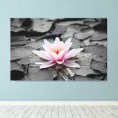 met water omwikkeld canvas afdruk (Insitu (Houten vloer))