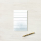 met waterverf gevoerd post-it® notes (Op bureau)