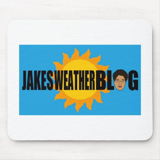 met weerbordcomputer muismat (Voorkant)