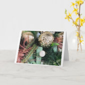 MET WISSEN INGEVOERDE HOORZITTEN VOOR MOOIE CHRIST KAART (Gele Bloem)