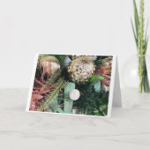 MET WISSEN INGEVOERDE HOORZITTEN VOOR MOOIE CHRIST KAART (Voorkant)