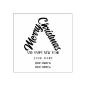 met woorden die u wilt aanpassen rubberstempel (Afrduk)