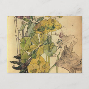 Met Yham Flowers Charles Rennie Mackintosh Briefkaart