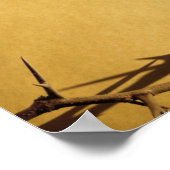 Met zijn wonden maakt Art Print (Hoek)