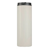 MET ZIJN WONDEN ZIJN WE GENEZEN Thermal Tumbler Thermosbeker (Achterkant)