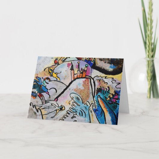 met zon | Kandinsky Kaart (Voorkant)