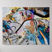 met zon | Kandinsky Poster (Voorkant)