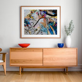 met zon | Kandinsky Poster