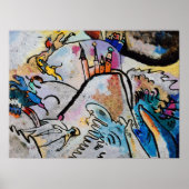 Met Zon | Kandinsky Poster (Voorkant)