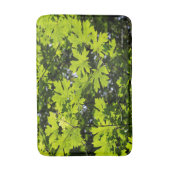 Met zondeklapte bladeren in het bos badmat (Voorkant Verticaal)