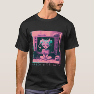 Met zorg te behandelen Pastel Goth Kawaii Anime Me T-shirt