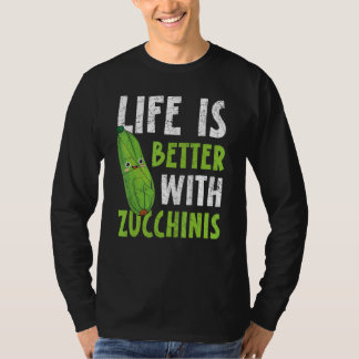 Met Zucchinis Vegan Vegetable Healthy T-shirt