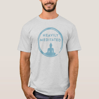 Met zware meditatie t-shirt