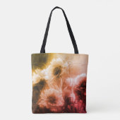  met zwarte en witte verdringerige zeeflap tote bag (Achterkant)