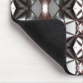 Met zwarte grijs naar ruby, virtuele vormen muismat (Hoek)