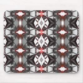 Met zwarte grijs naar ruby, virtuele vormen muismat