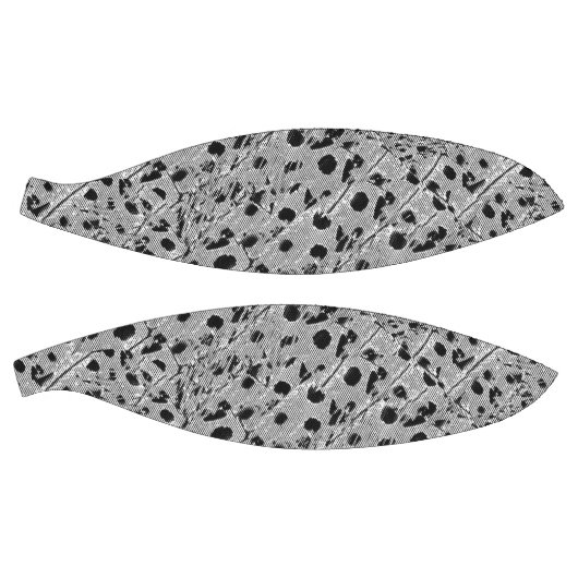 met zwarte stippen basketbal (Panelen)