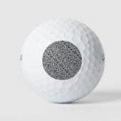met zwarte stippen golfballen (Voorkant)