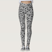 met zwarte stippen leggings (Voorkant)