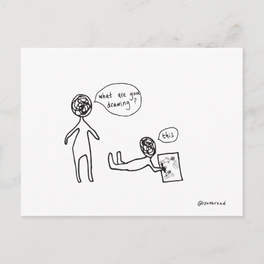 meta-briefkaart briefkaart (Voorkant)