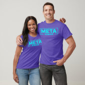 Meta Human Metaverse VR Virtual Reality Speler ret T-shirt (Unisex)