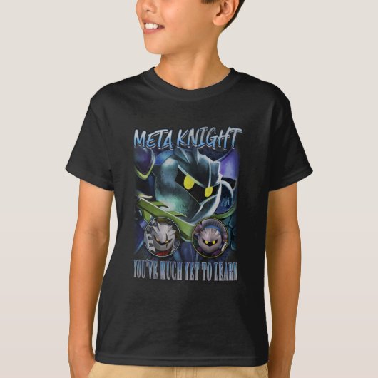 Meta Knight Vintage Rapper T-shirt (Voorkant)