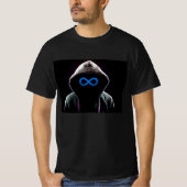 Meta Mannen Value Black T-Shirt (Voorkant)