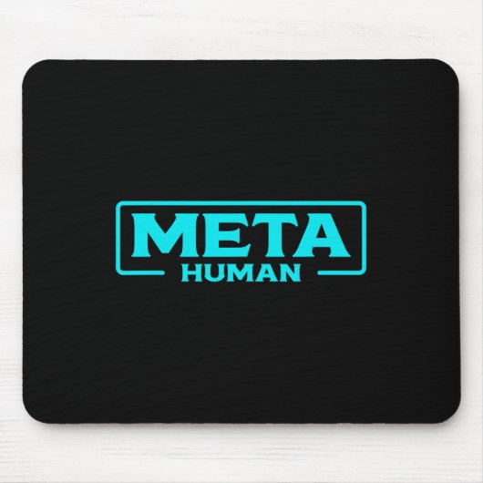 Meta mens Metaverse Vr Virtual Reality Gamer  Muismat (Voorkant)