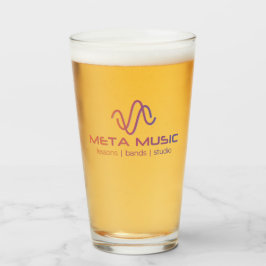 Meta Music Pintglas Glas