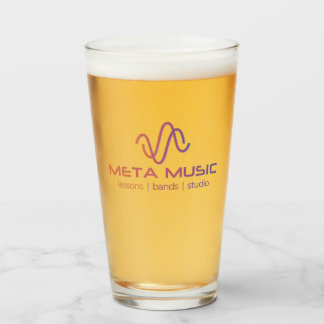 Meta Music Pintglas Glas