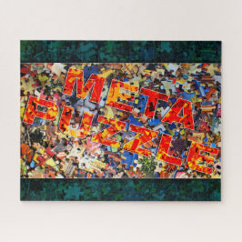 Meta Puzzle! Jigzaag binnen een Legpuzzel