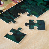Meta Puzzle! Jigzaag binnen een Legpuzzel (Zijkant)