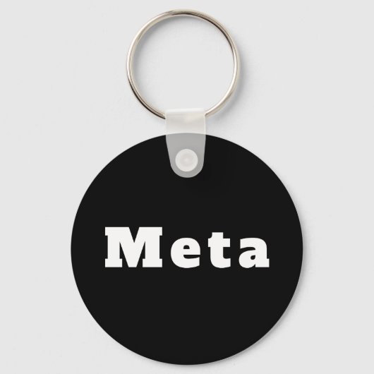 Meta Sleutelhanger (Achterkant)