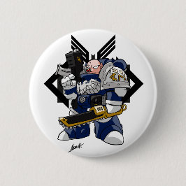 META Warrior Badge Ronde Button 5,7 Cm