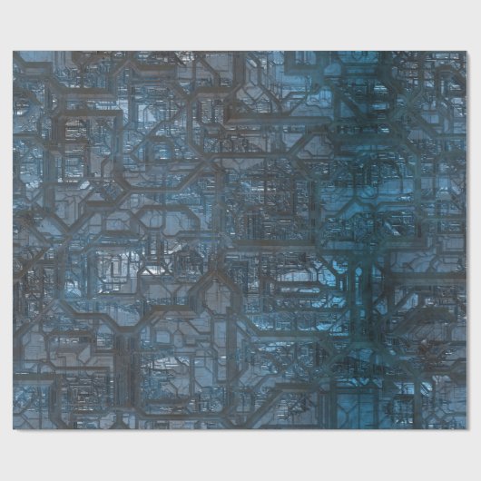 metaal 1 cadeaupapier (Vlak)