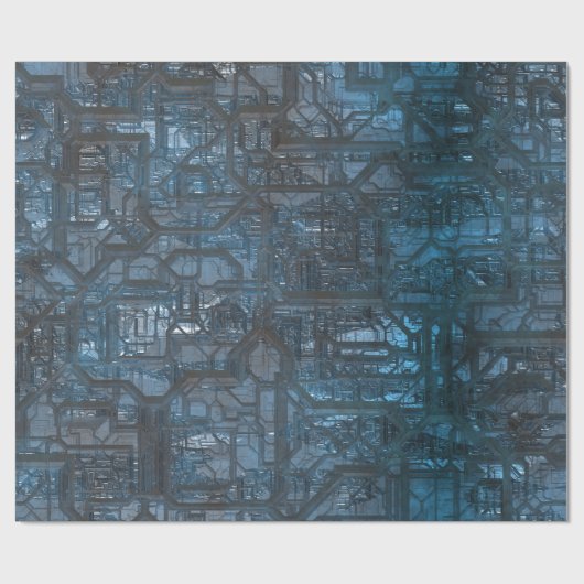 metaal 1 cadeaupapier (Vlak)