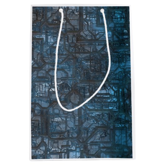 metaal 1 medium cadeauzakje (Voorkant)